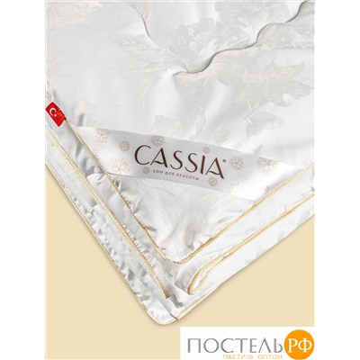 CASSIA ИРЕМ Одеяло 220х240, 1 пр., жаккард хл,виск.шелк/арт-шелк/микрогель Airsoft