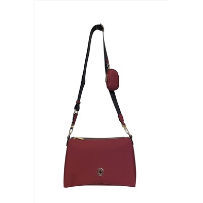 U.S. Polo Assn. Mor Kadın Omuz Çantası Us22577 US22577