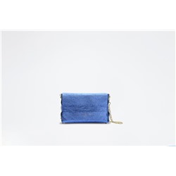 Bandolera de piel Briana Azul