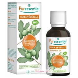 Puressentiel Huile Végétale Macadamia BIO 30 ml