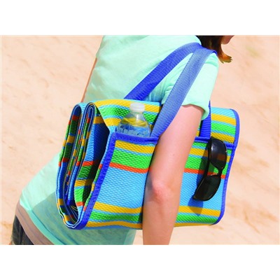 Camco Handy Mat with Strap, Perfect for Picnics, Beaches, RV and Outings, Weather-Proof and Mold/Mildew Resistant