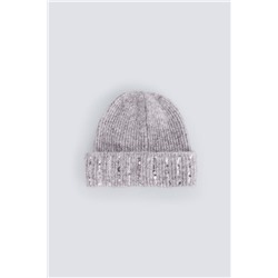 Gorro punto lentejuelas posicionadas