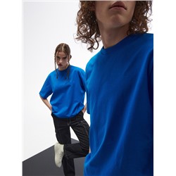 T-Shirt aus dickem Baumwollstoff