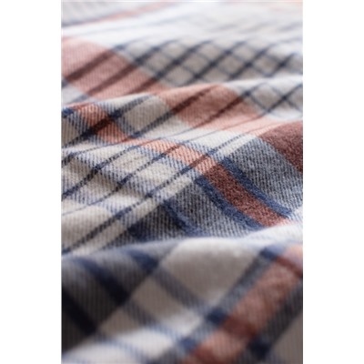 Boussy King Size %100 Pamuk Flanel Nevresim Takımı - Lacivert
