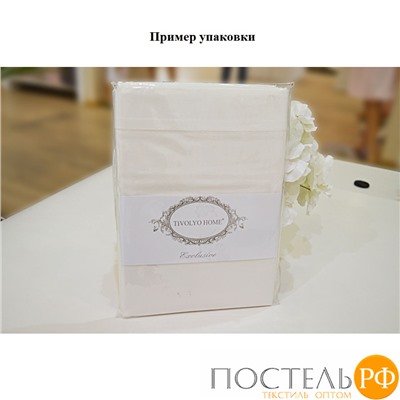 T1228T10001114 Наволочка Tivolyo home сатин коричневый 70X70