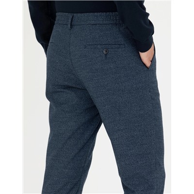 Lacivert Ekstra Slim Fit Kumaş Pantolon
