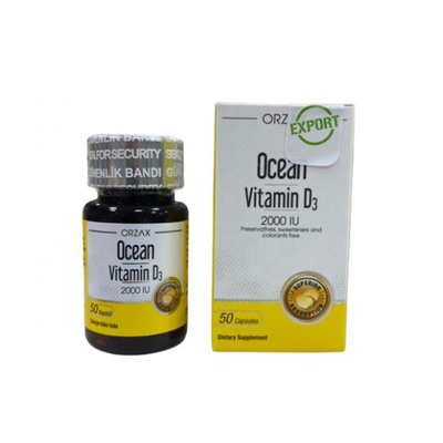 Витамин D3 Ocean Orzax 60