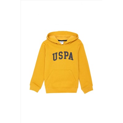 Erkek Çocuk Hardal Basic Sweatshirt