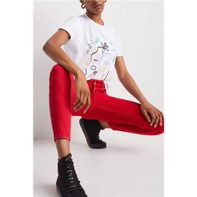 Camiseta ilustración cara