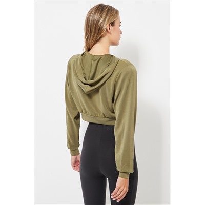 Sudadera con capucha - Kaki