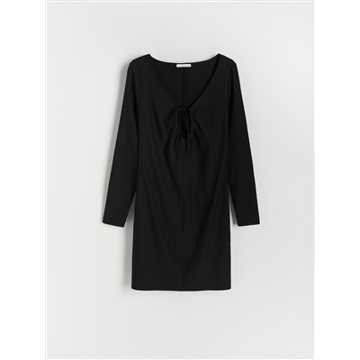 Kleid mit hohem Viskoseanteil