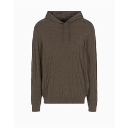 ASV Fabric Button Up Hooded Sweater