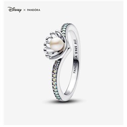 Disney Prinzessin Arielle Muschel Behandelte Süßwasserzuchtperle Ring