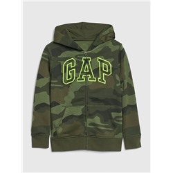 Kids Gap Logo Camo Hoodie Sweatshirt