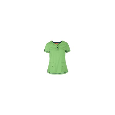 Orange Standard Scrubs Monterey Top