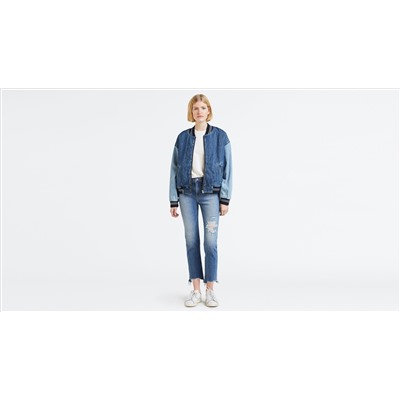 724 High Rise Straight Crop Women's Jeans
