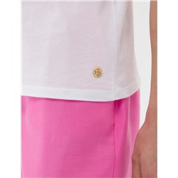 Beyaz Comfort Fit Tişört