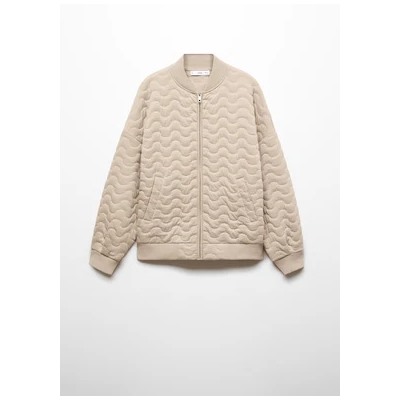 Chaqueta bomber acolchada