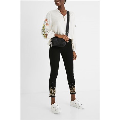 Pantalón tejano skinny tobillero