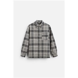 SOBRECAMISA CUADROS ACOLCHADA