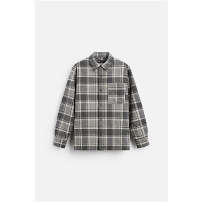 SOBRECAMISA CUADROS ACOLCHADA