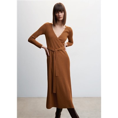Vestido punto lazo