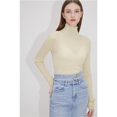 Jersey de lana Crudo
