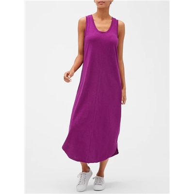 Scoopneck Tank Midi Dress