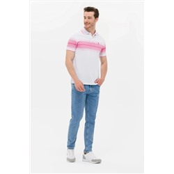 Erkek Pembe Polo Yaka Tişört