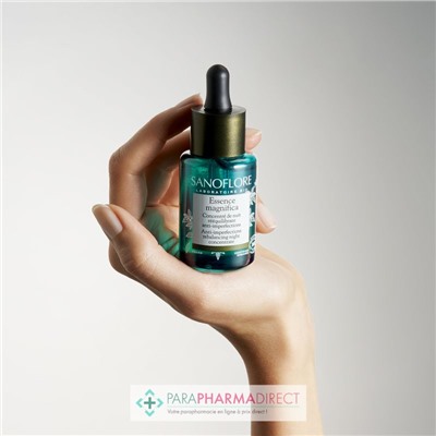 Sanoflore Essence Magnifica - Concentré de Nuit Rééquilibrant Anti-Imperfections BIO 30 ml