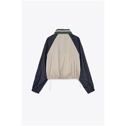 COLOUR BLOCK SHORT JACKET