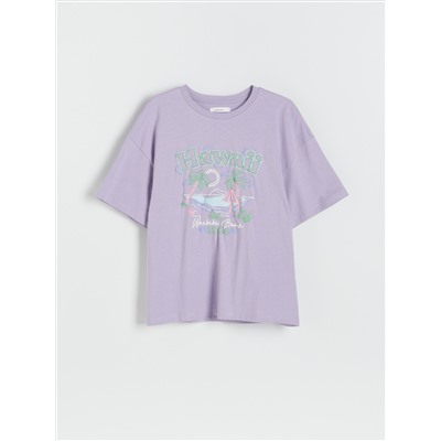 T-Shirt im Regular-Fit mit Applikation