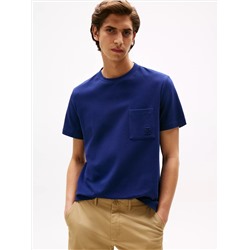 Embroidered Logo Interlock T-Shirt