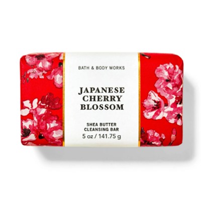Japanese Cherry Blossom Shea Butter Cleansing Bar