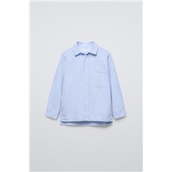 TEXTURED SHIRT WITH POCKET