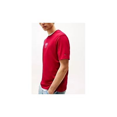 Embroidered Crest Logo T-Shirt