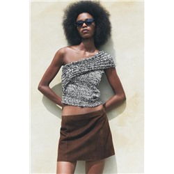 ASYMMETRIC KNIT TOP