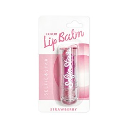 [SELFIE STAR] Бальзам-тинт для губ АРОМАТ КЛУБНИКИ Color Chancing Crystal Lip Balm Strawberry, 3,4 гр