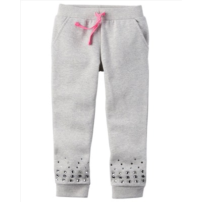 Fleece Neon Sequin Jogger