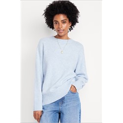 SoSoft Crew-Neck Tunic Sweater