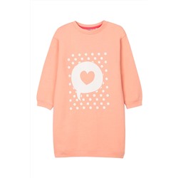 Vestido camiseta Coral