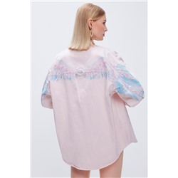 Sobrecamisa vaquera Rosa