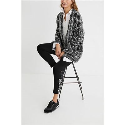 Chaqueta oversize tricot