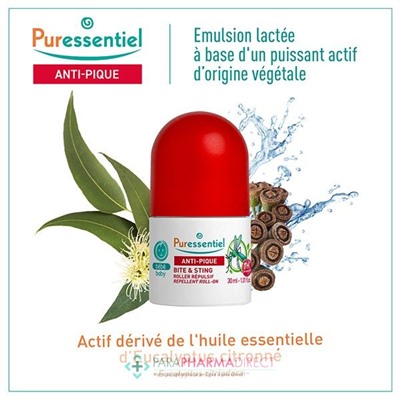 Puressentiel Anti-Pique Roller Répulsif Bébé 30 ml