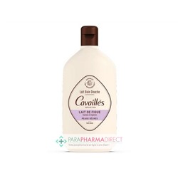 Cavaillès Lait Bain Douche - Lait de Figue - Peaux Sèches 400 ml