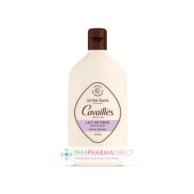 Cavaillès Lait Bain Douche - Lait de Figue - Peaux Sèches 400 ml