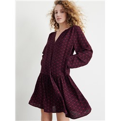 Gemustertes kleid