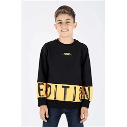 AHENGİM Kids Ak15121 Erkek Edition Baskılı Sweat 1-2-10001001