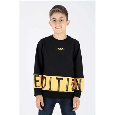 AHENGİM Kids Ak15121 Erkek Edition Baskılı Sweat 1-2-10001001