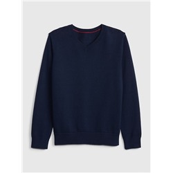 Kids Uniform V-Neck Sweater